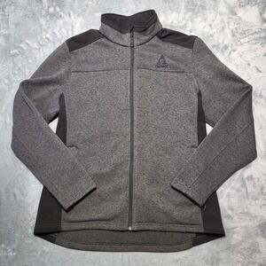 Gerry Jacket Men's‎ XL Heather Gray Full Zip Fleece Lined Lightweight Outdoor